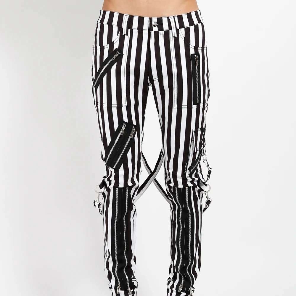 TRIPP NYC SLIM LEG BONDAGE PANT MEDIUM STRIPE